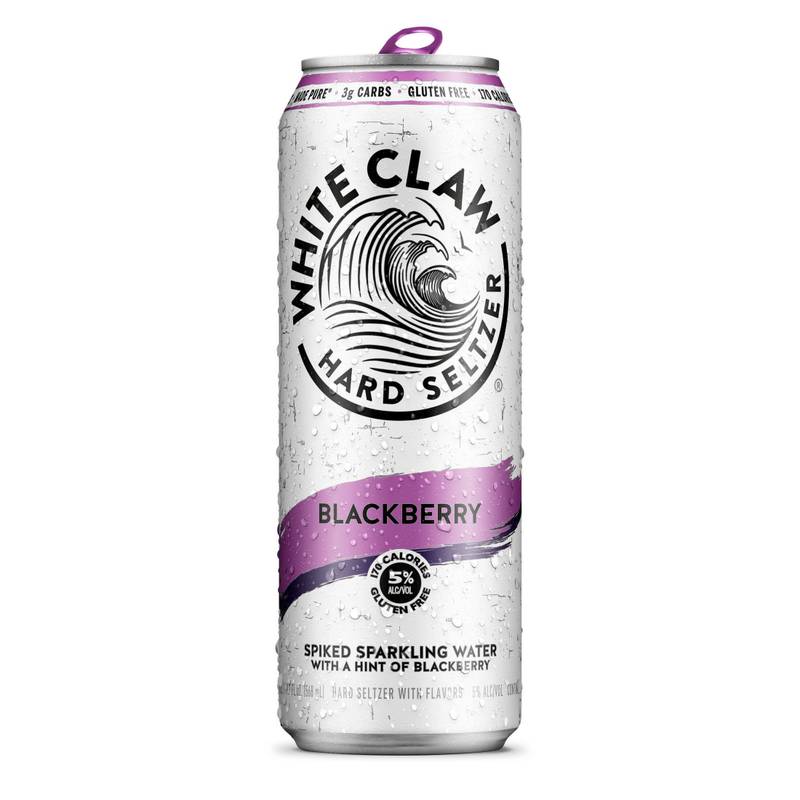 White Claw Blackberry Single 19.2oz Can 5% ABV