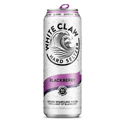 White Claw Blackberry Single 19.2oz Can 5% ABV