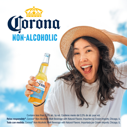 Corona Non-Alcoholic 12pk 12oz Cans