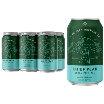Topa Topa Chief Peak IPA 6pk 12oz Can 7.0% ABV