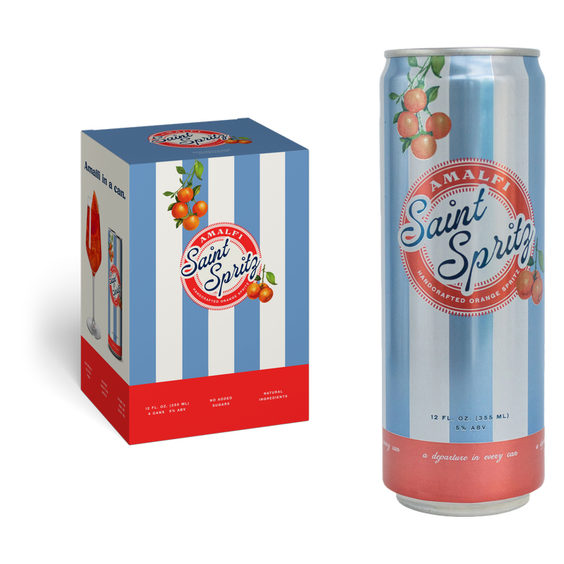 Saint Spritz Amalfi 4pk 12oz Cans 5% ABV