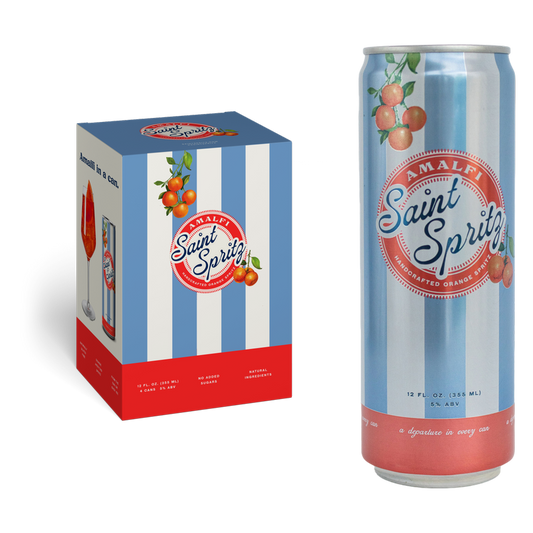 Saint Spritz Amalfi 4pk 12oz Cans 5% ABV
