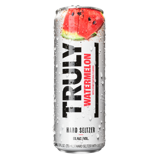 TRULY Watermelon Hard Seltzer Single 12oz Can 5.0% ABV