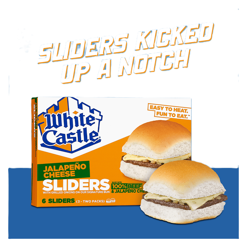 White Castle Jalapeno Cheese Sliders 6ct 11oz