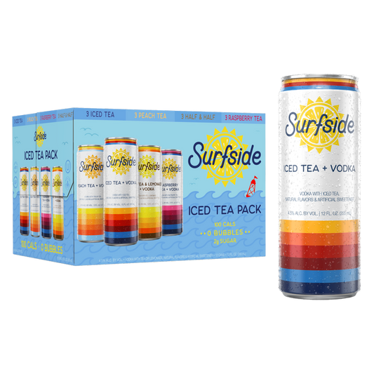 Surfside Iced Tea Variety 12pk 12oz Can 4.5% ABV