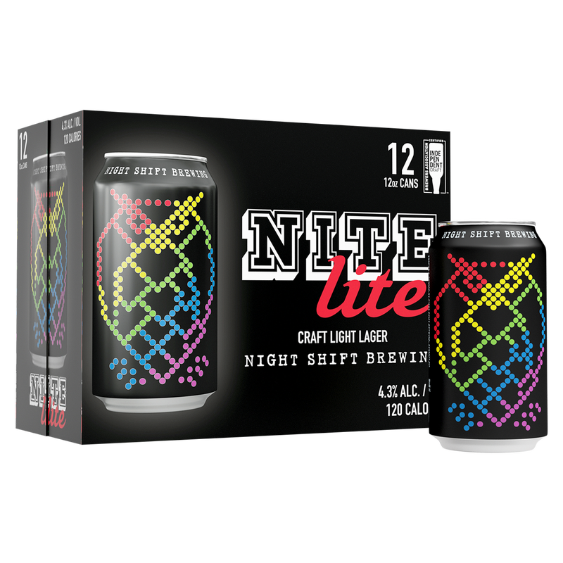 Night Shift Lite Lager 12pk 12oz 4.3% ABV
