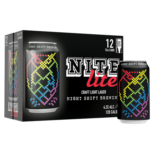 Night Shift Lite Lager 12pk 12oz 4.3% ABV