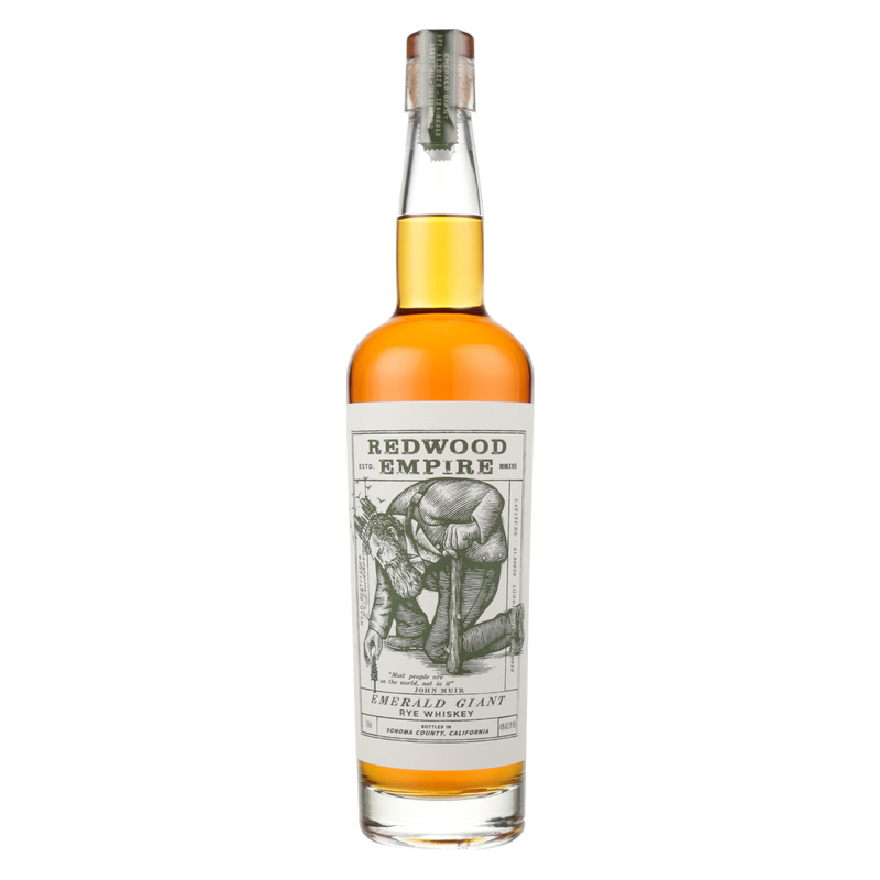 Redwood Empire Emerald Giant Rye Whiskey 750ml