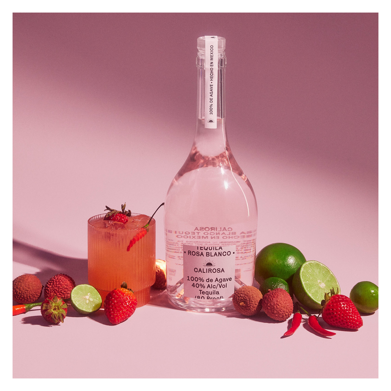Calirosa Rosa Blanco Tequila 750ml (80 Proof)