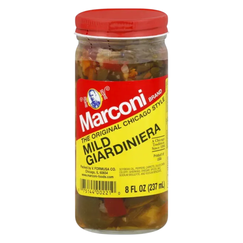 Marconi Hot Giardienera, 8oz