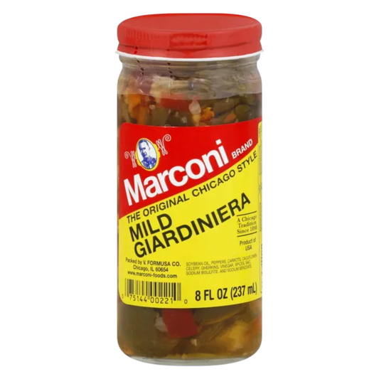 Marconi Hot Giardienera, 8oz