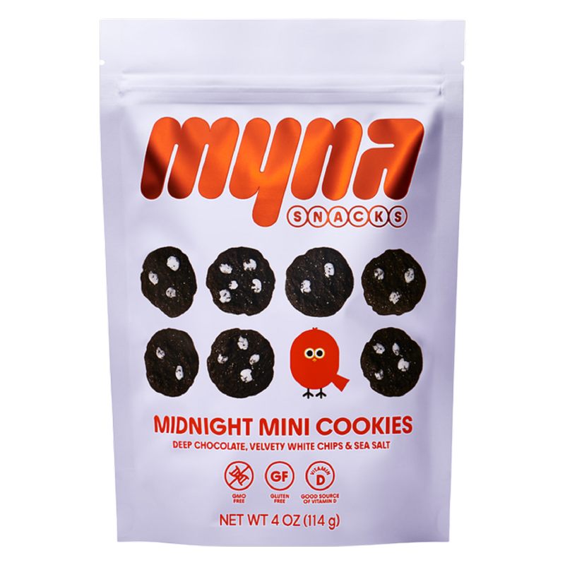 Myna Midnight Mini Cookies 4oz