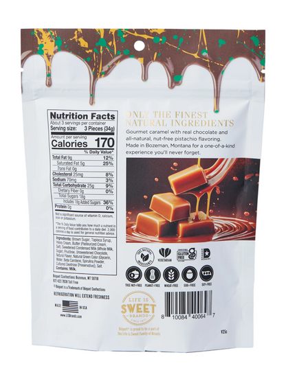 Béquet Dubai Chocolate Caramel, 3.6 oz
