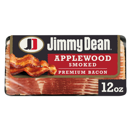 Jimmy Dean Premium Applewood Smoked Bacon - 12oz