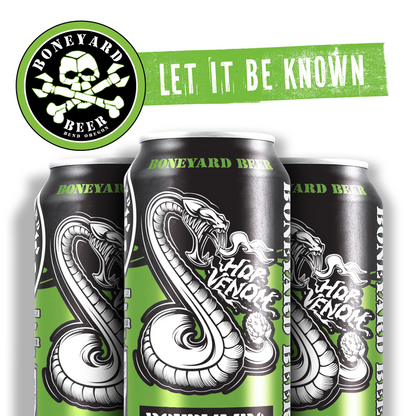 Boneyard Beer Hop Venom DIPA 6/12 cans