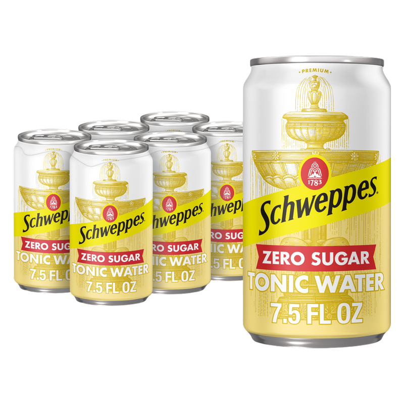 Schweppes Diet Tonic 6pk 7.5oz Mini Can