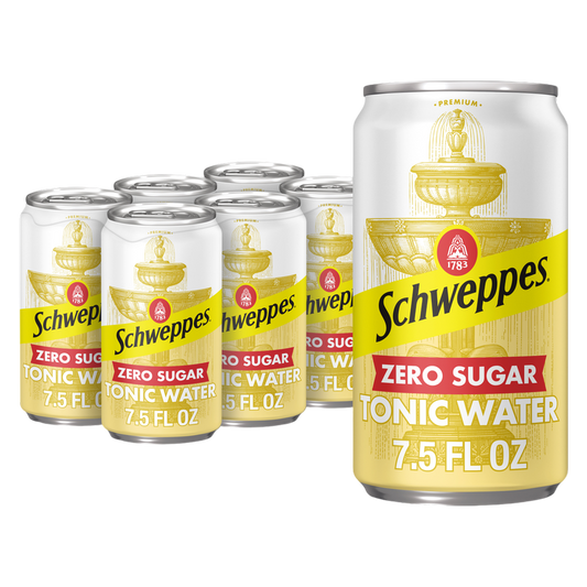 Schweppes Diet Tonic 6pk 7.5oz Mini Can