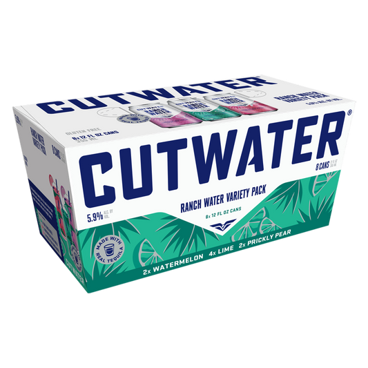 Cutwater Ranch Water Variety Pack 8pk 12oz 10% ABV