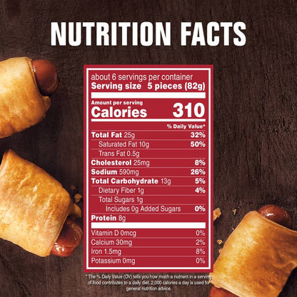 Hebrew National Frozen Beef Franks in a Blanket, 18.4oz