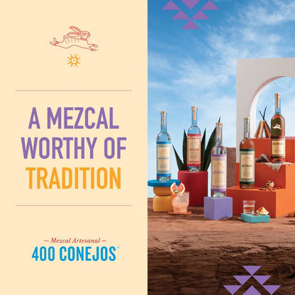 400 Conejos Tobala Mezcal Joven 750ml (80 Proof)