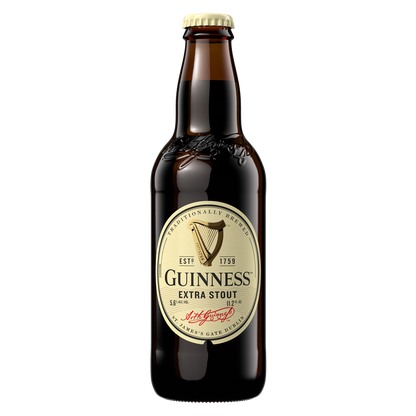 Guinness Extra Stout 12pk 11.2oz Btls 5.6% ABV