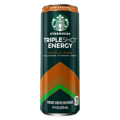 Starbucks Tripleshot Dark Caramel 11oz Can