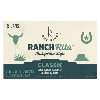 Lone River Ranch Water RanchRita Margarita Style Classic (6PKC 12 OZ)