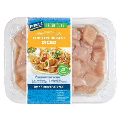 Diced Chicken Breast - 20oz