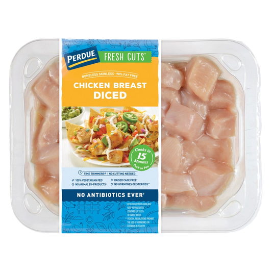 Diced Chicken Breast - 20oz