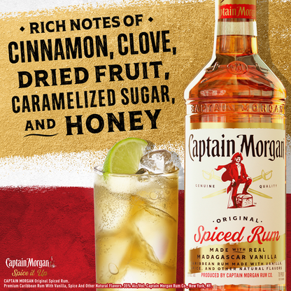 Captain Morgan Original Spiced Rum, 1.75 L (70 Proof)