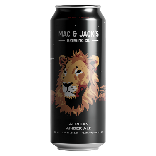 MAC & JACKS AFRICAN AMBER 19C (19.2 OZ CAN)