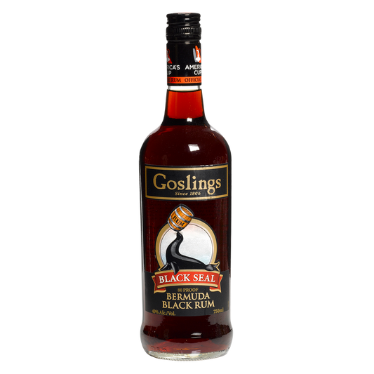 Goslings Black Seal Rum 750ml (80 Proof)
