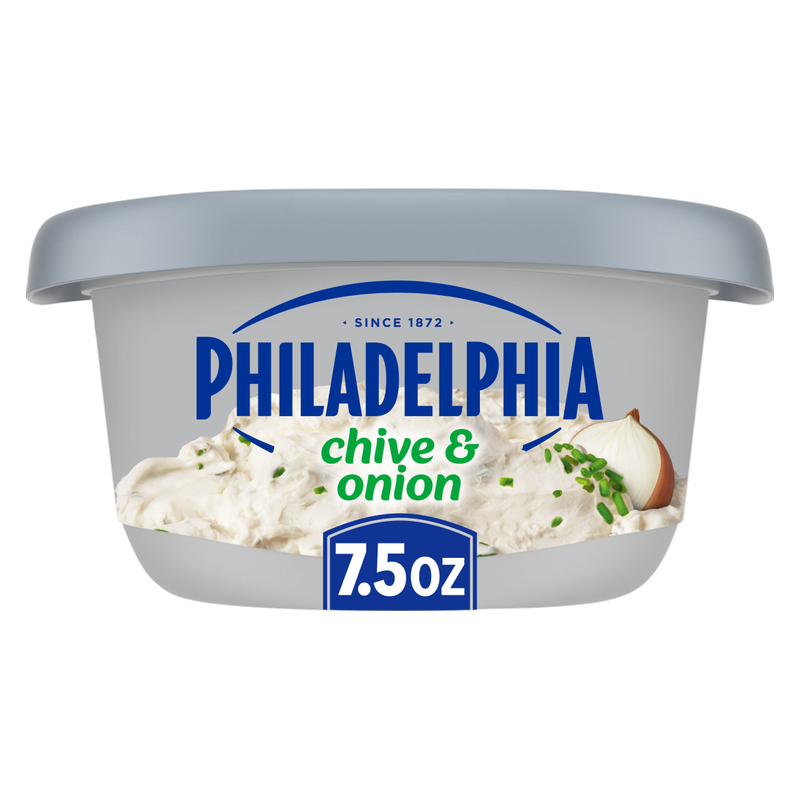 Philadelphia Chive & Onion Cream Cheese Spread - 7.5oz