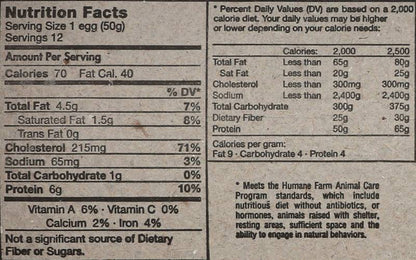 Wilcox Farms Cage Free Large White Eggs -12ct