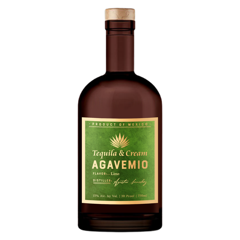 Agavemio Lime Tequila & Cream 750ml (30 proof)