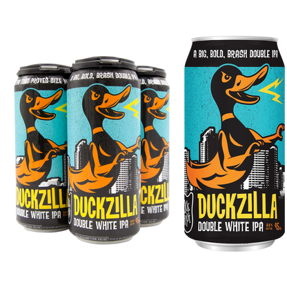 Duck Foot Duckzilla Double White IPA 4pk 16oz Can