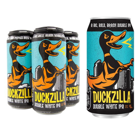 Duck Foot Duckzilla Double White IPA 4pk 16oz Can