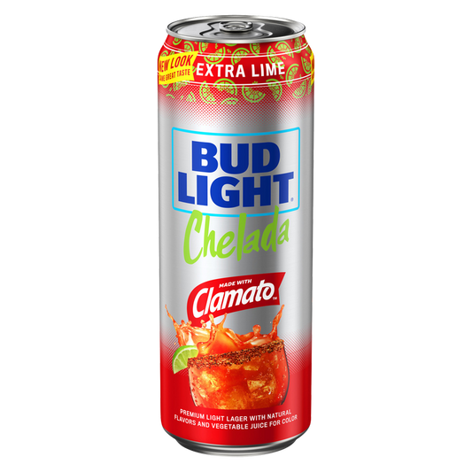 Bud Light Chelada Extra Lime Single 25oz Can 4.2% ABV