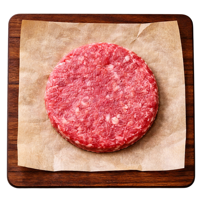 Beef Burger Patties (Frozen) - 2ct/8oz
