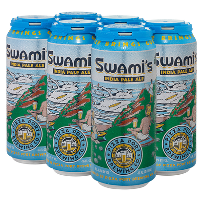Pizza Port Swami's IPA 6pk 16oz Can 6.8% ABV