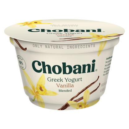 Chobani Vanilla Nonfat Greek Yogurt - 5.3oz