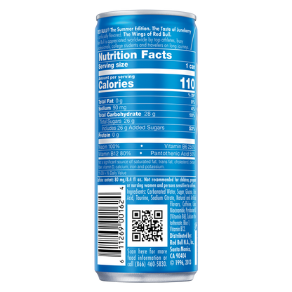 Red Bull Sea Blue Edition Energy Drink 12oz Can