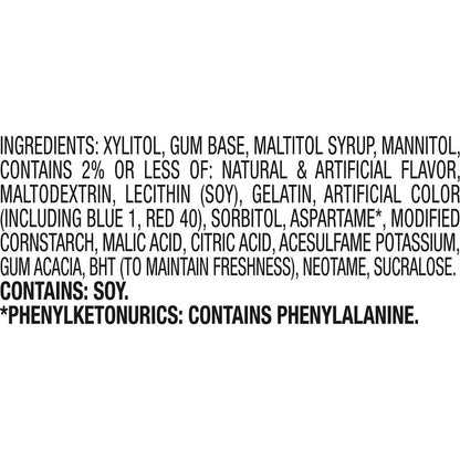 Ice Breakers Flavor Shifters Wild Berry to Coolmint Sugar Free Gum, 3.24 oz