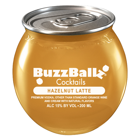 BuzzBallz Cocktails Hazelnut Latte 200ml 15% ABV