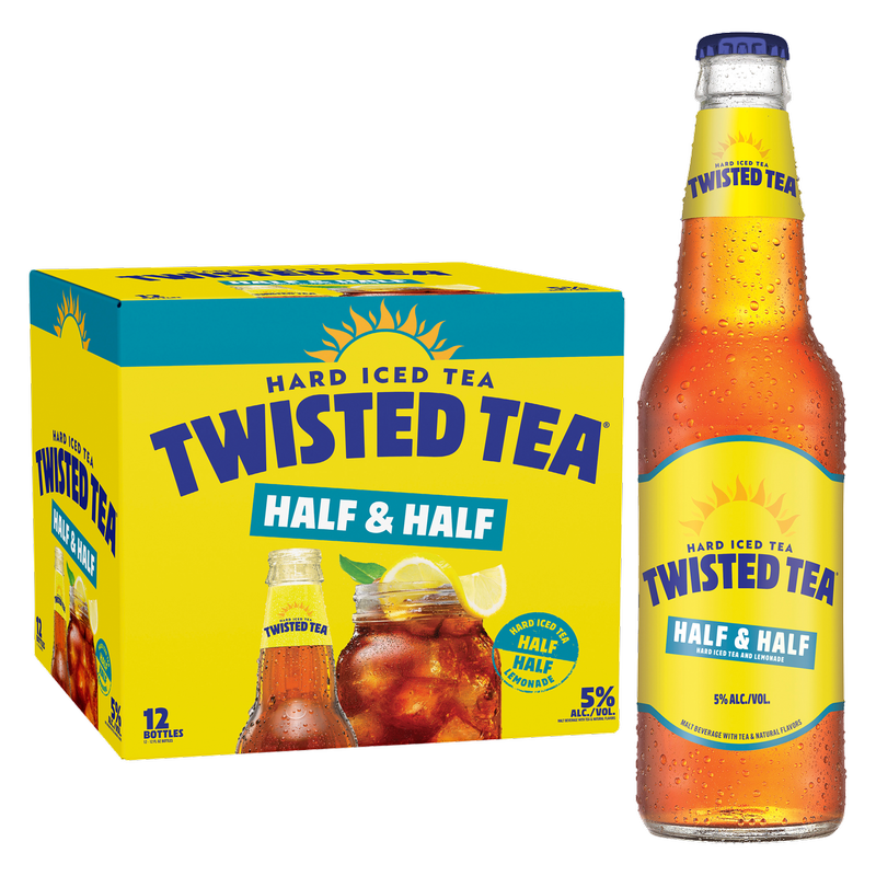 Twisted Tea Half & Half 12pk 12oz Btl 5.0% ABV