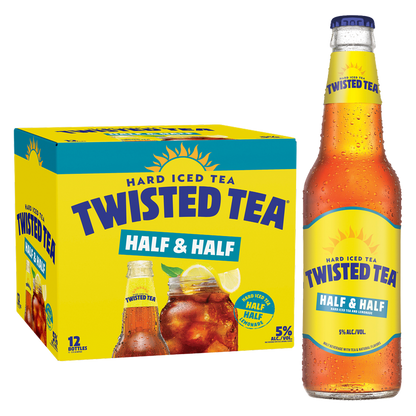Twisted Tea Half & Half 12pk 12oz Btl 5.0% ABV