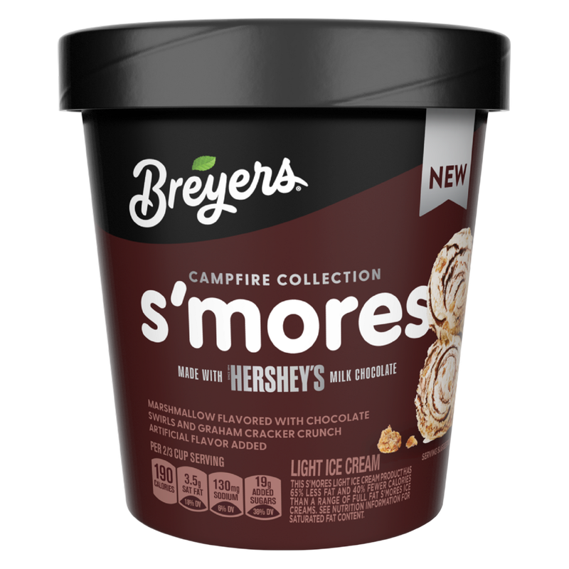 Breyers Campfire Collection S'mores Pint