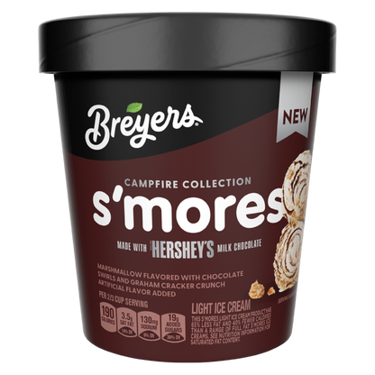 Breyers Campfire Collection S'mores Pint