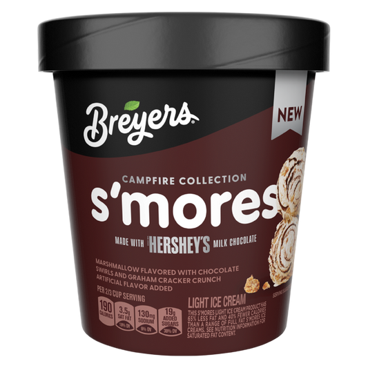 Breyers Campfire Collection S'mores Pint