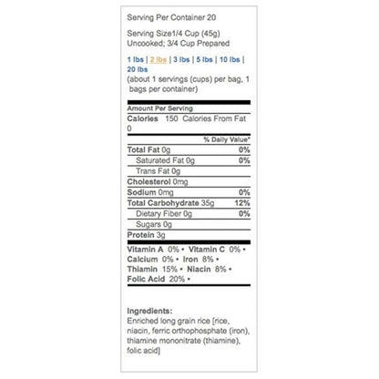 Mahatma White Rice, 2lb